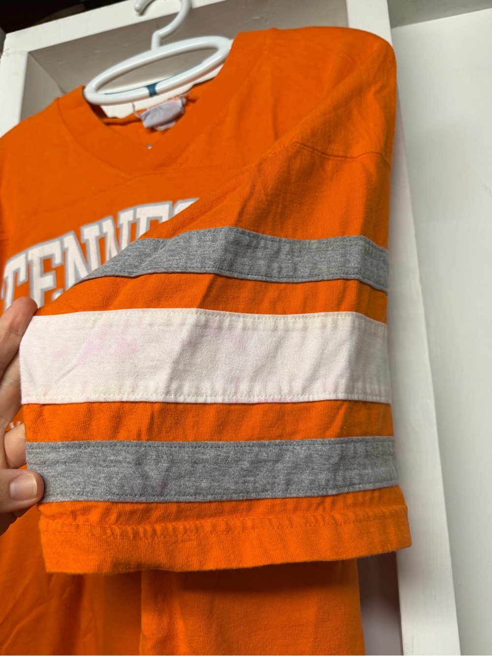 Vintage Tennessee Volunteers Orange Football Jersey Tee Shirt XL Oversized - Picture 4 of 7